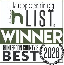 Happening List Winner badge for Hunterdon County's Best 2026